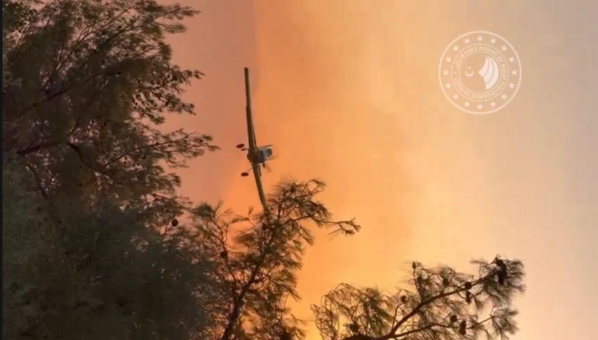 إیزمير’ده چيكان اورمان يانكينلاري كونترول آلتونه اليندي