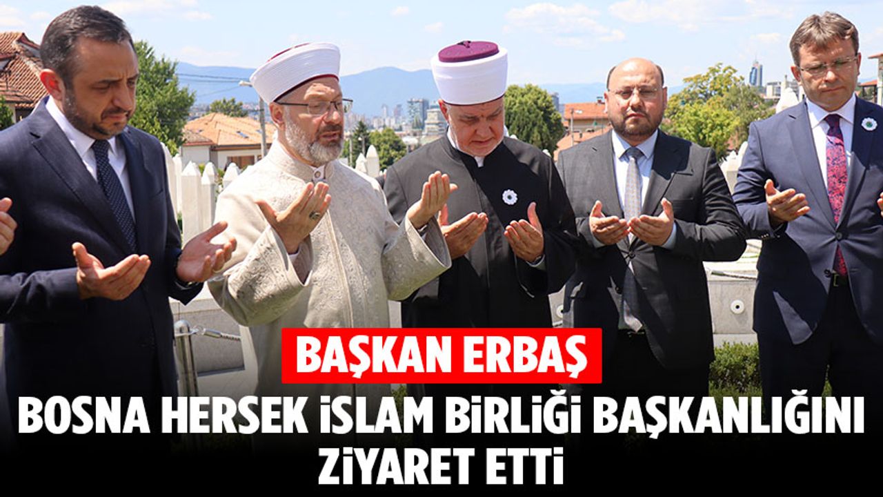 باشقان ايرباش، بوسنه هرسك إیسلام بيرليگي باشقانليگيني زييارت ايتي