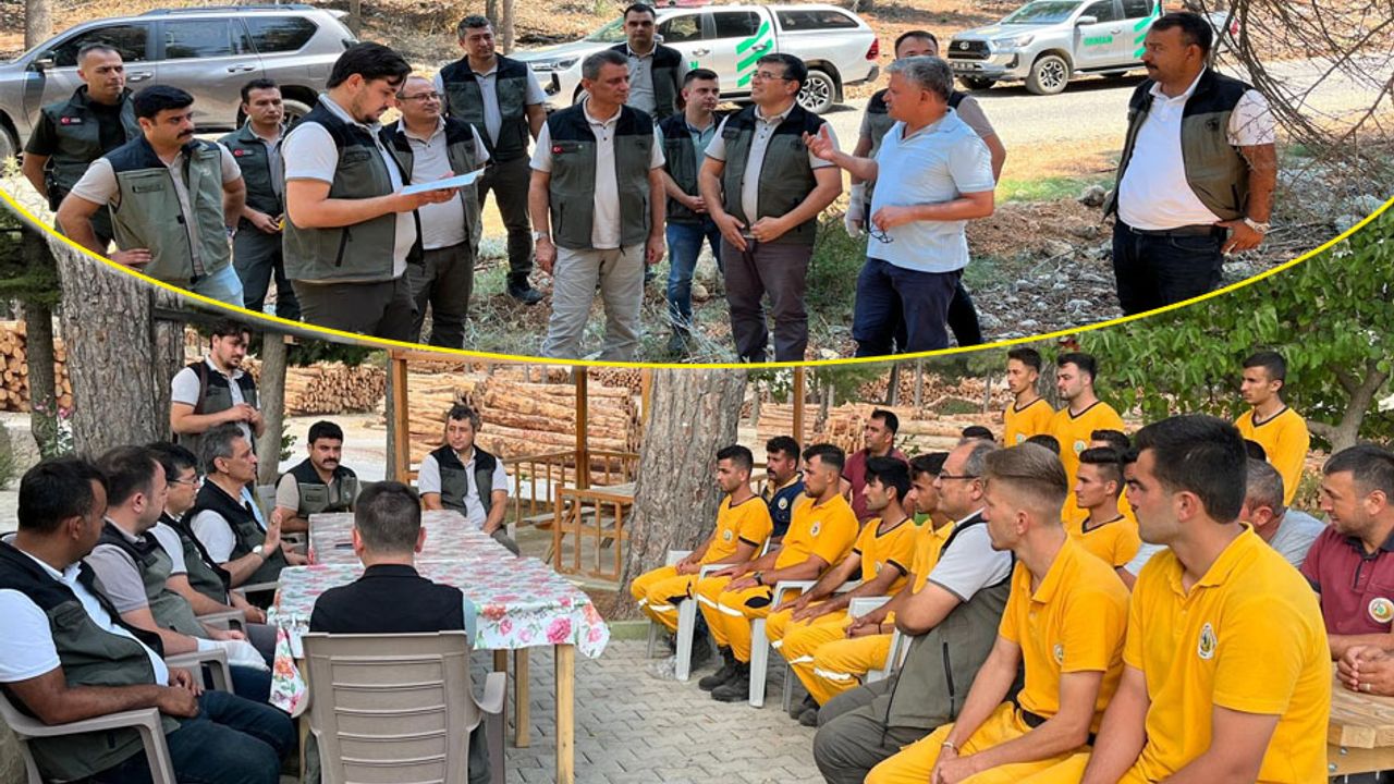 مرسين اورمان بولكه مودوری ريفات اتاش’تان كولنار’ه إینلمه زييارتي