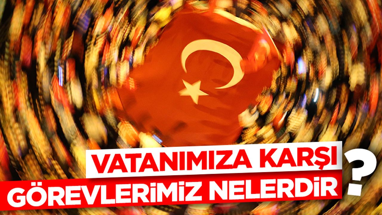 واتانيميزه كارشي كورولريميز نلردير؟