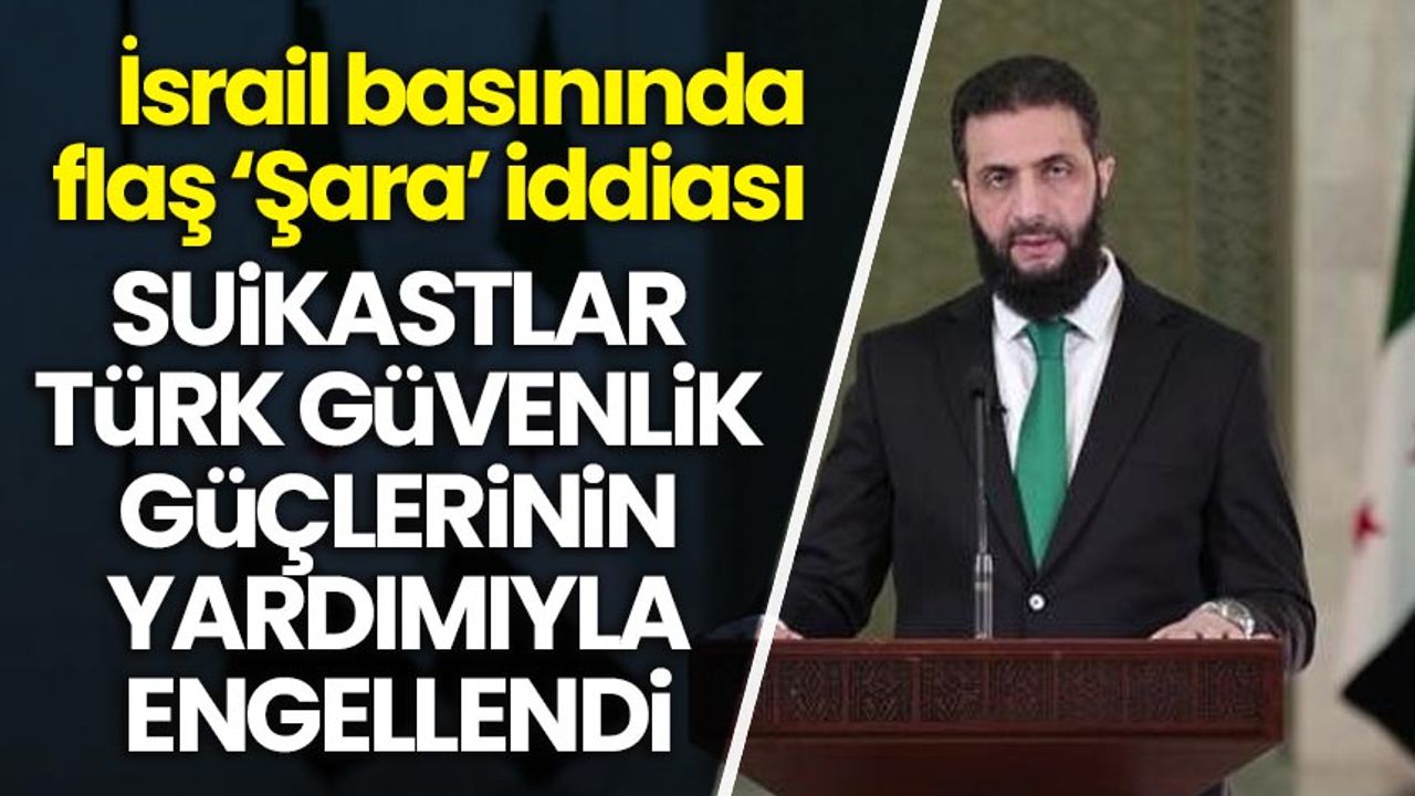 إیسرايل باسينينده فلاش ‘شارا’ إیدياسي: سويكاستلارين اينكلنمسينده ‘توركيي’ دتايي