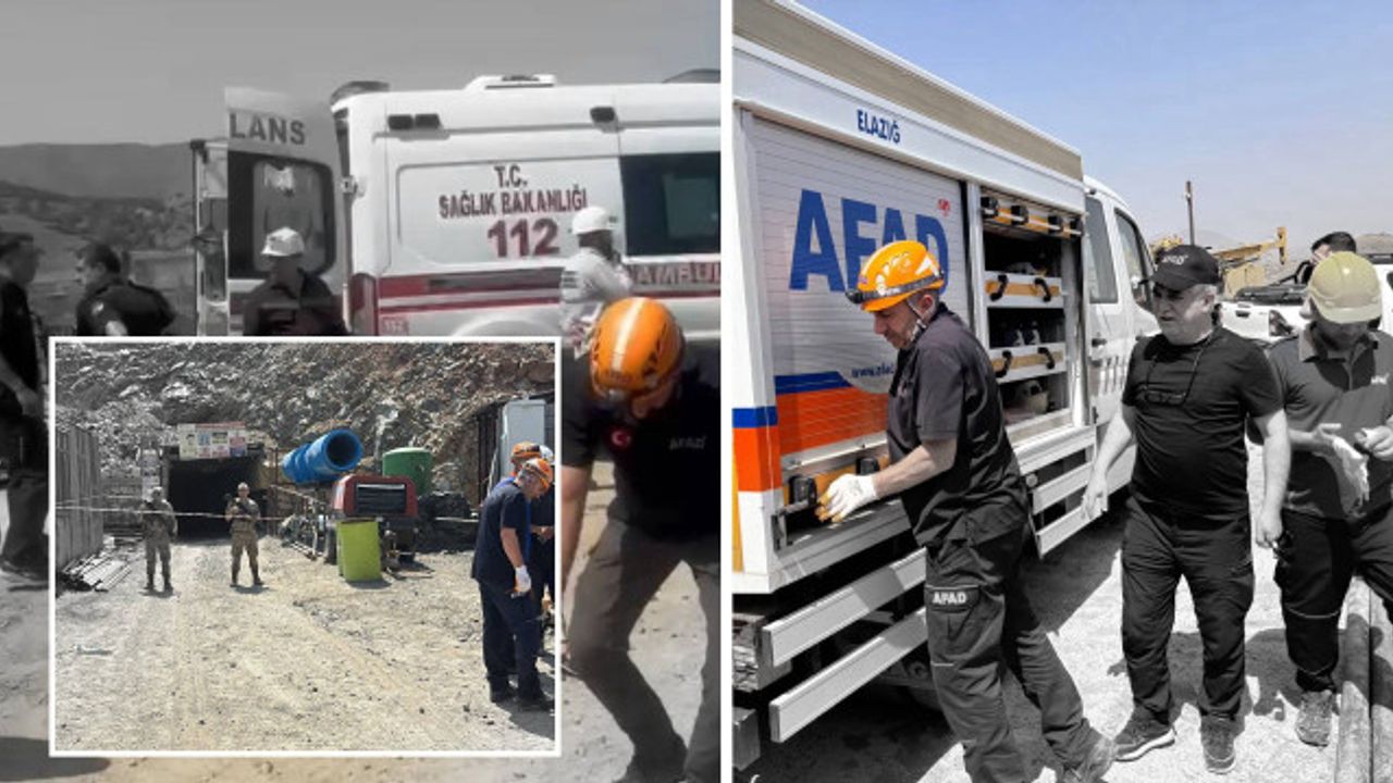 ايلازيگ’ده مادن اوجاگينده كوچوك آلتونداكي إیشچيدن اجي هابر