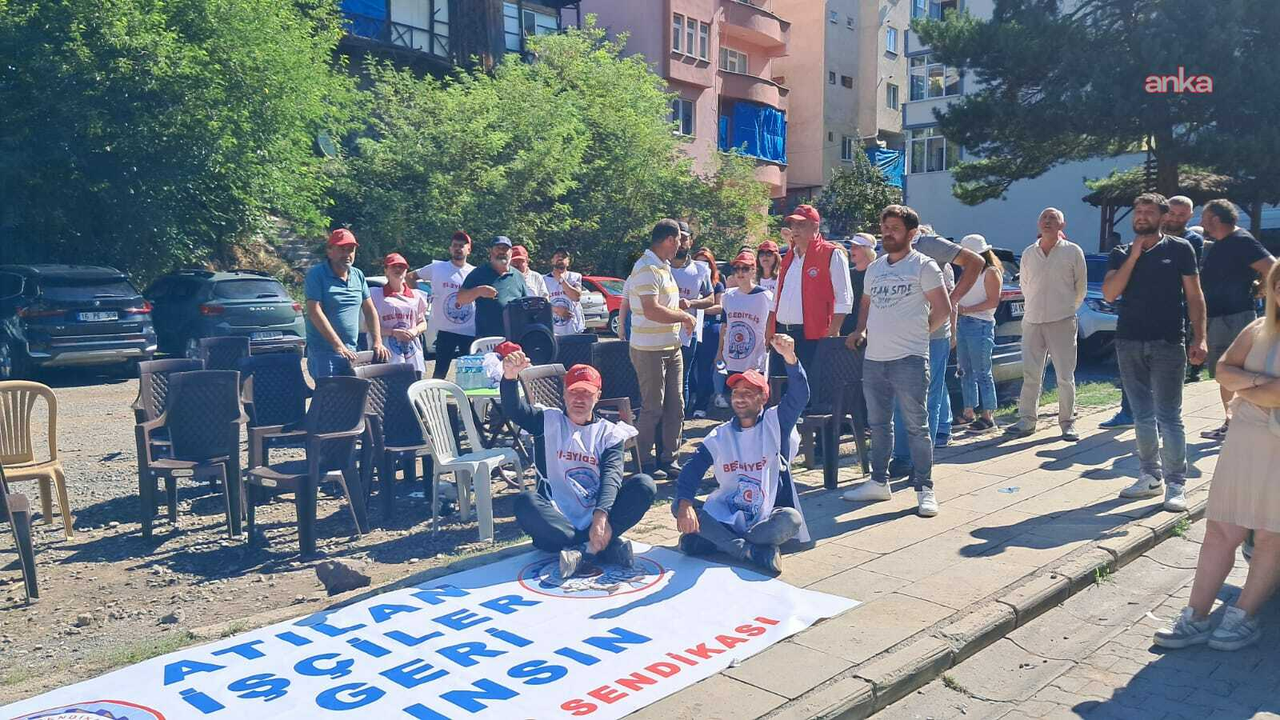 شاوشات’ته بلدييه إیشچيلرينين چاديرينه پوليس موداهالسي