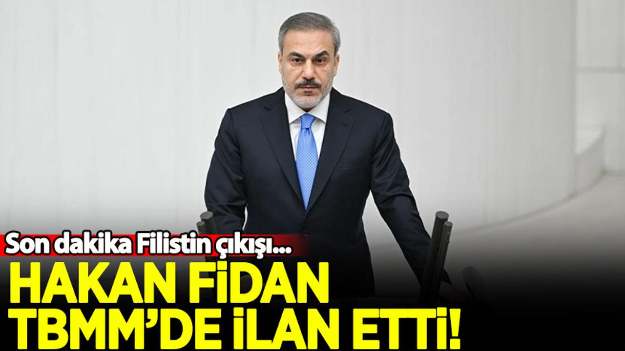 هاكان فيدان، تبم’دن إیلان ايتي! فيليستين چيكيشي…