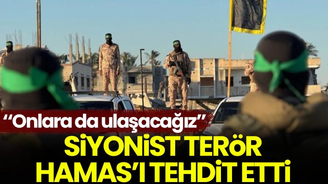 سييونيستلر، هاماس’ي تهديت ايتي: ‘بويوك بولومی يورت ديشينده و اونلاره ده اولاشاجاگيز’