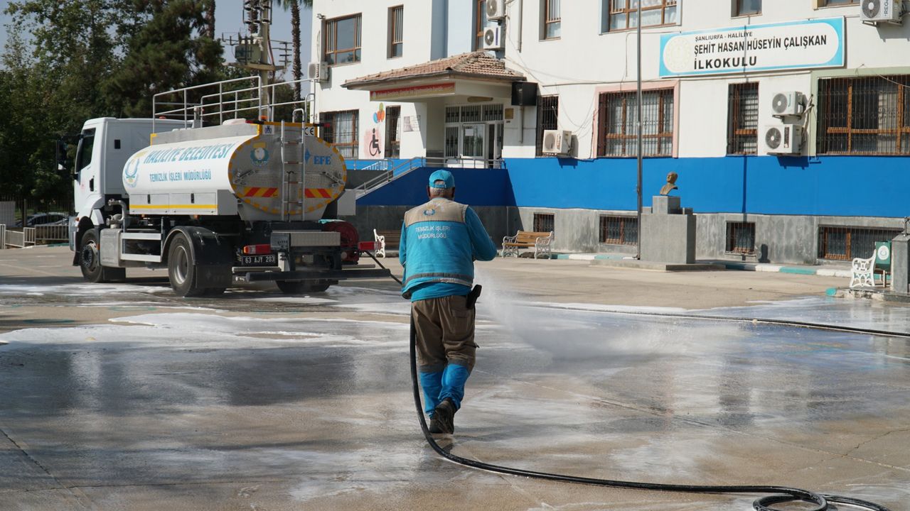 هاليلييه بلدييسي’ندن اوكولاره ايگيتيم ونسي تميزليك سفربرليگي