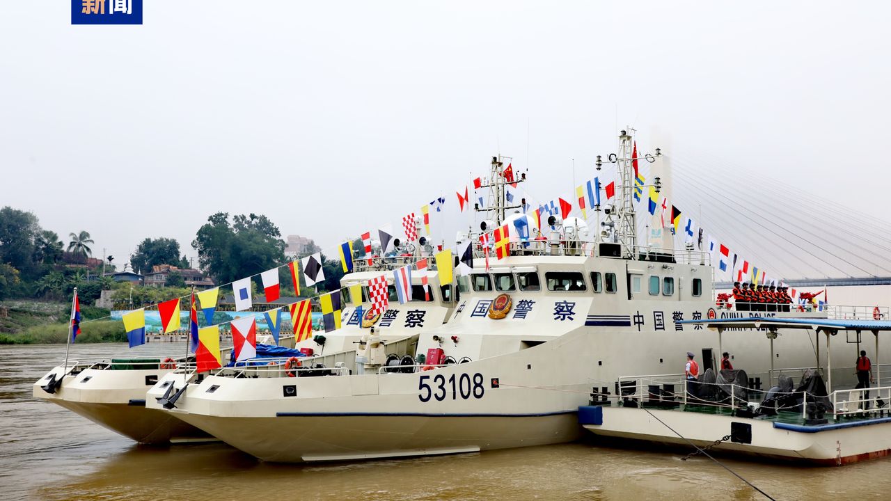 چين-لاوس-ميانمار-تايلاند مكونك نهري اورتاك دورييسي باشلييور