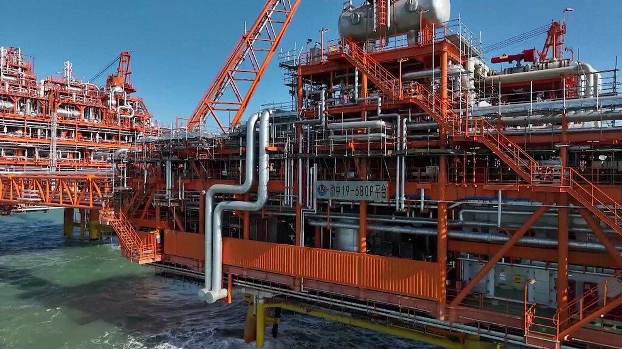 چینڭ ایلك ١٠٠ میلیار مترەکوپلك طوغال غاز ساحەسی أورتیمە باشلادی