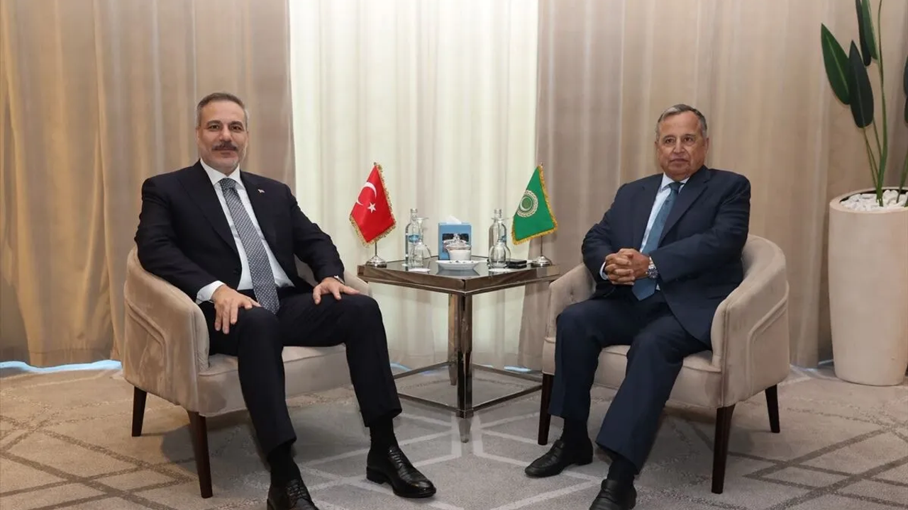 باقان فیدان، عرب برلگی گنل سکرەتری فهمی ایلە مصردە گوروشدی