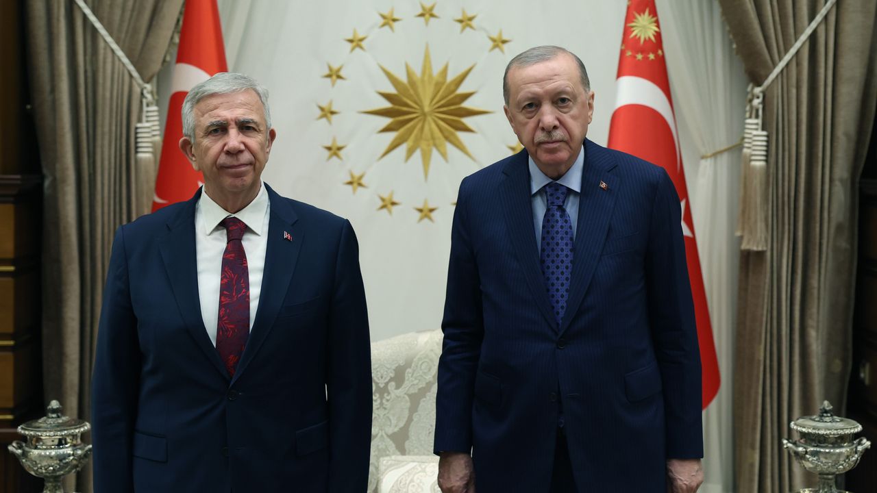 جمهورباشقانی ارطوغان عب باشقانی یاواشی قبول ایتدی – Cumhurbaşkanı Erdoğan ABB Başkanı Yavaş’ı kabul etti