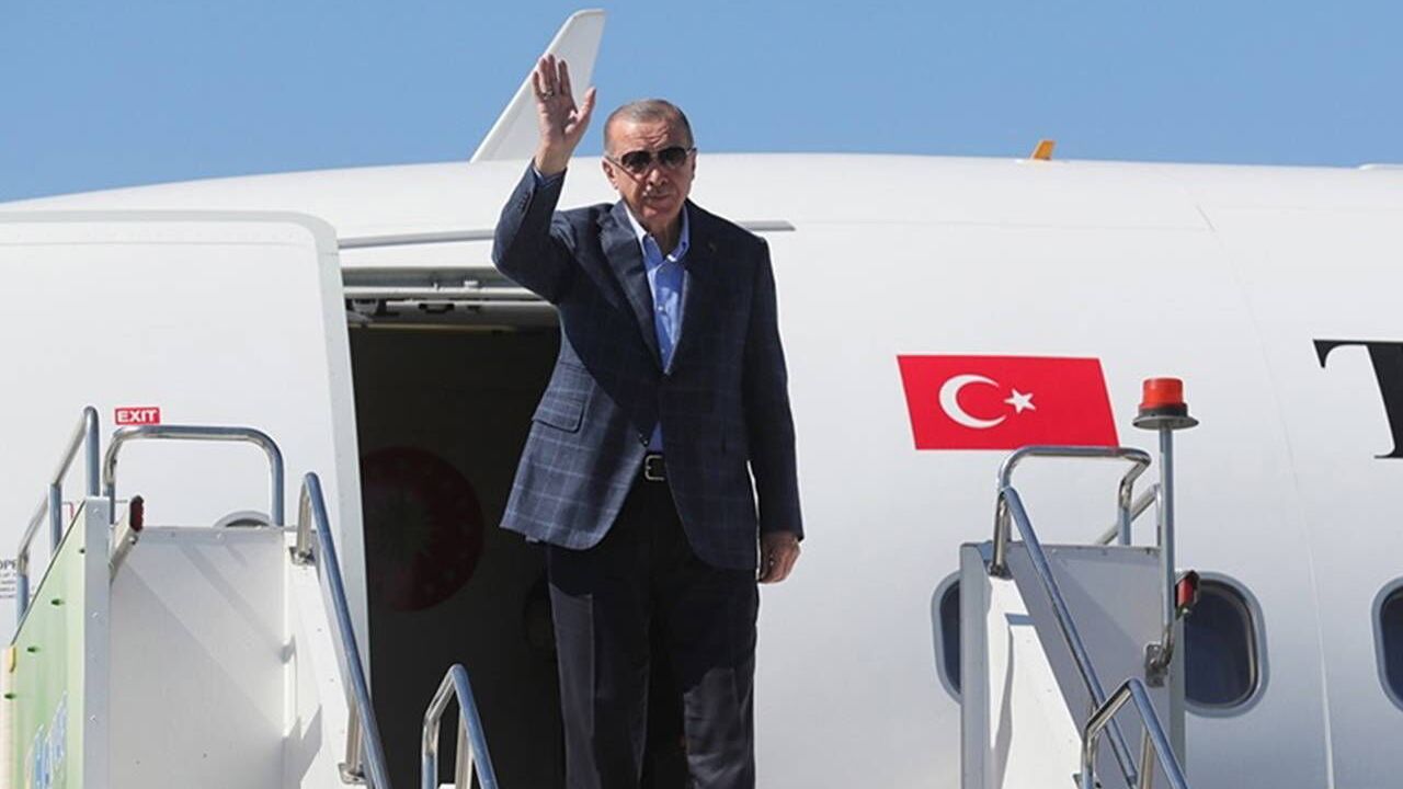 جمهورباشقانی ارطوغان قیرغیزستاندن آیریلدی – Cumhurbaşkanı Erdoğan Kırgızistan’dan ayrıldı