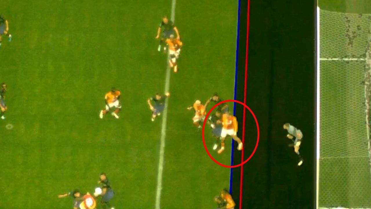 غلطەسرایڭ گولی وار اینجەلەمسییله ابطال ایدیلدی – Galatasaray’ın golü VAR incelemesiyle iptal edildi