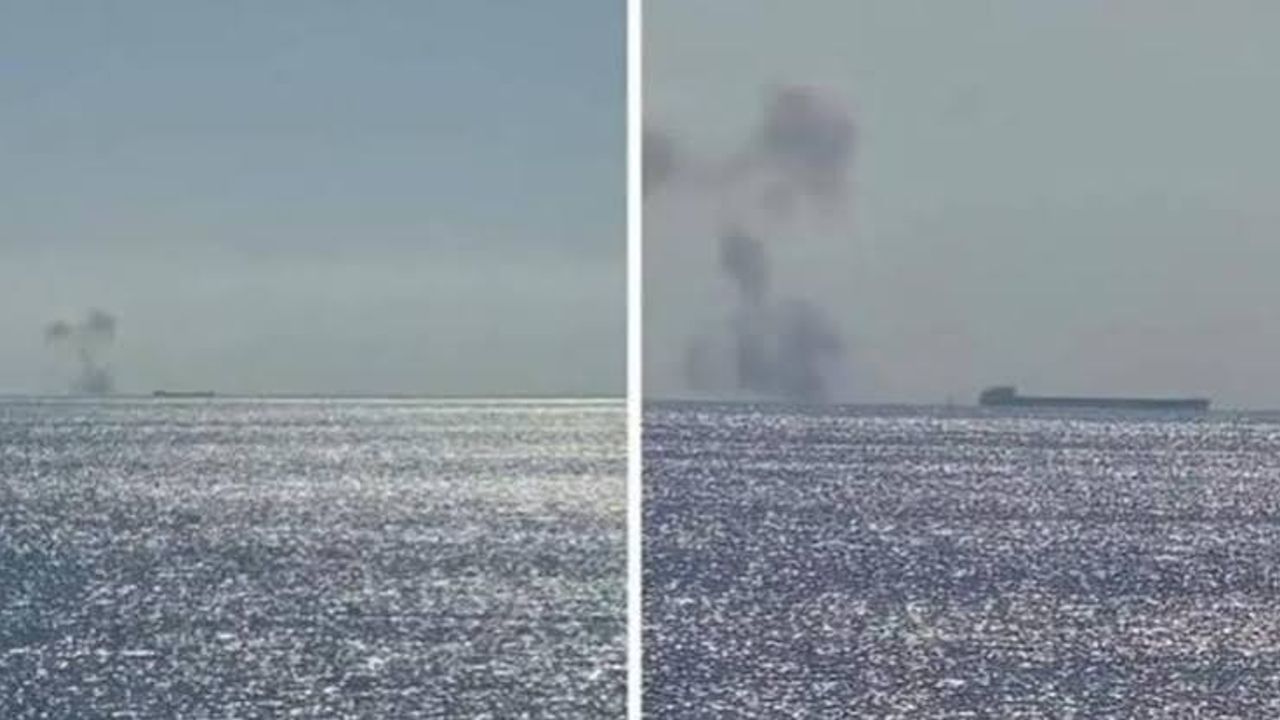رومانیه آچیقلرنده ایکی تانکر یاندی، ناطو تدبیر آرطیرییور – Romanya Açıklarında İki Tanker Yandı, NATO Tedbir Artırıyor