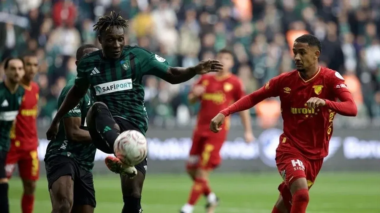 گوزتەپەدن قوجاەلیسپور قارشیسنده ٢-١ليك غالبیت – Göztepe’den Kocaelispor karşısında 2-1’lik galibiyet