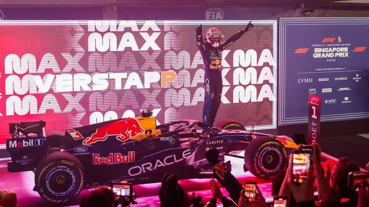 فورموله ١دە سینغاپور گپ ظفری ورستاپپنڭ – Formula 1’de Singapur GP zaferi Verstappen’in